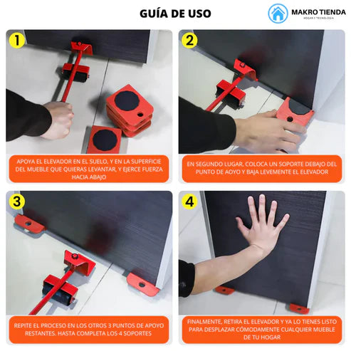 ELEVADOR DE MUEBLES RL(+300KG)