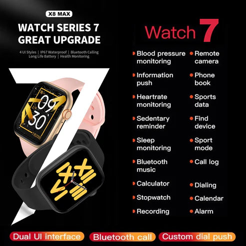 SmartWatch T200 Resistente Al Agua