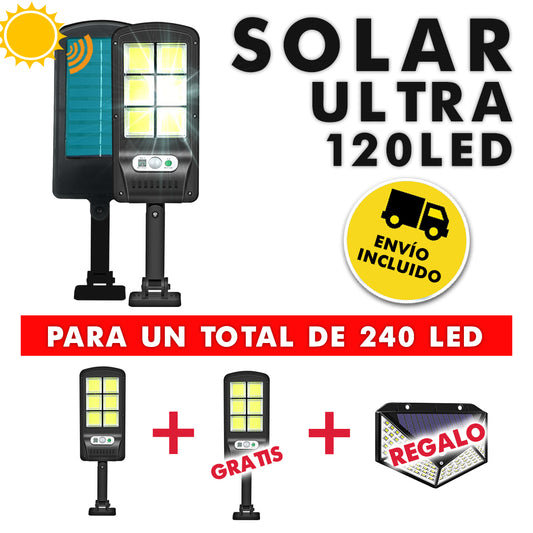 Farola solar 120 LED